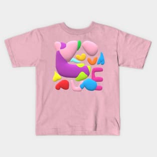 Happy Valentine Day Kids T-Shirt